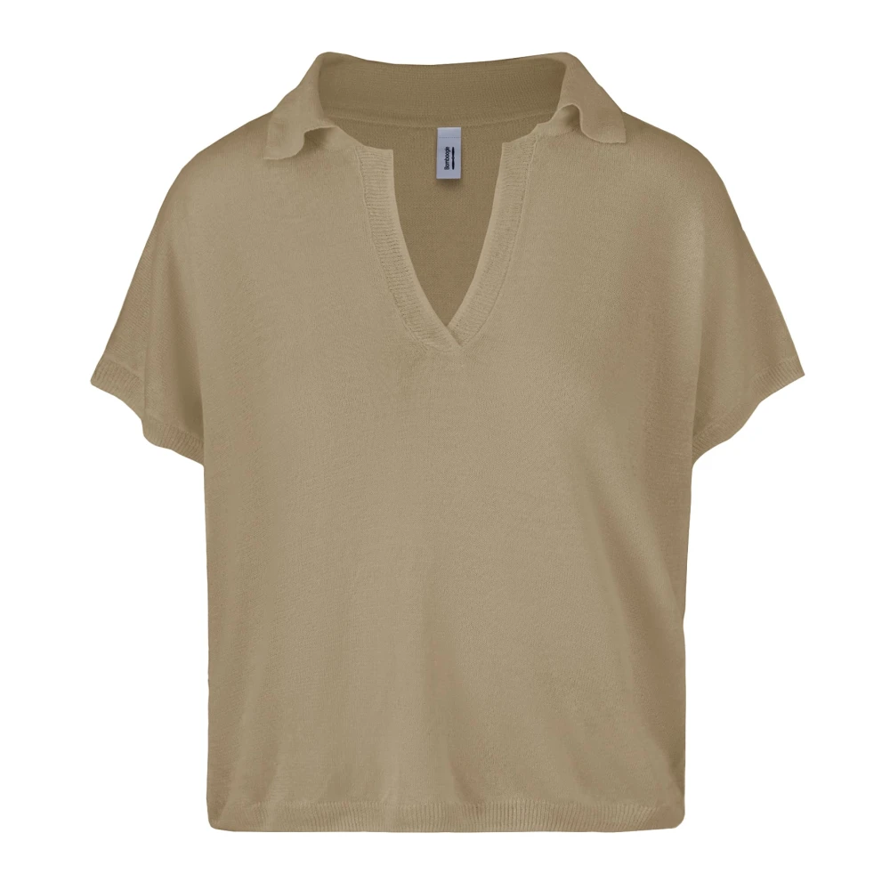Bomboogie Donna Beige Maglie, M, New,