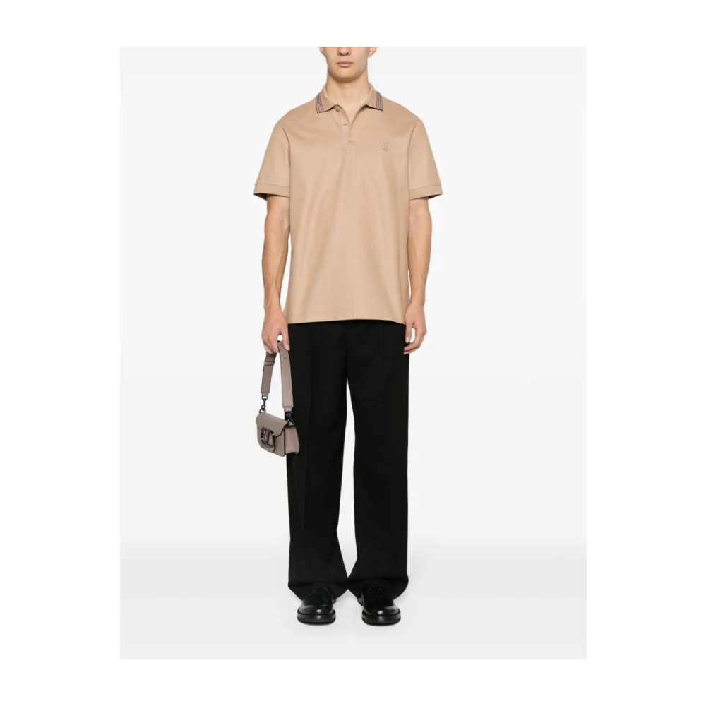 Burberry Stijlvolle T-shirts en Polos Brown Heren