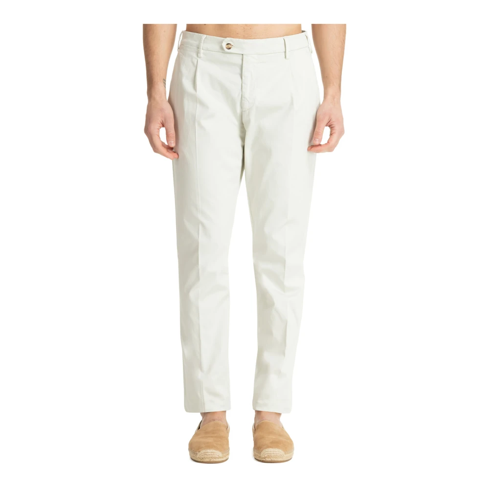 Lardini Klassieke Soho Broek met Multipockets Beige Heren