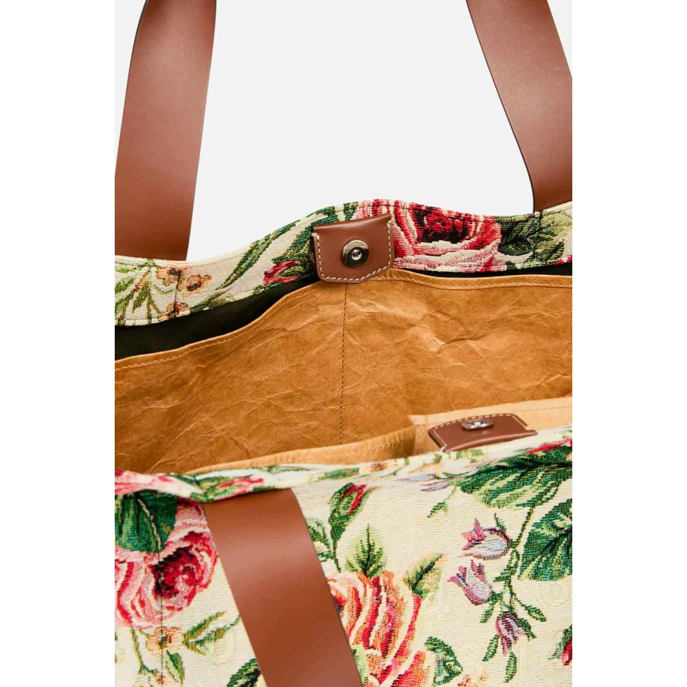 Maison Margiela Bloementapijt Winkelmand Multicolor Unisex
