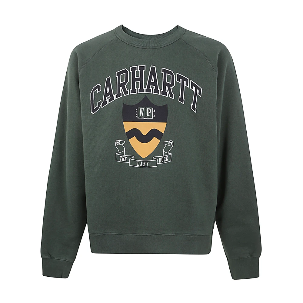 Carhartt Wip Lazy Duck Academy Sweater Green, Herr