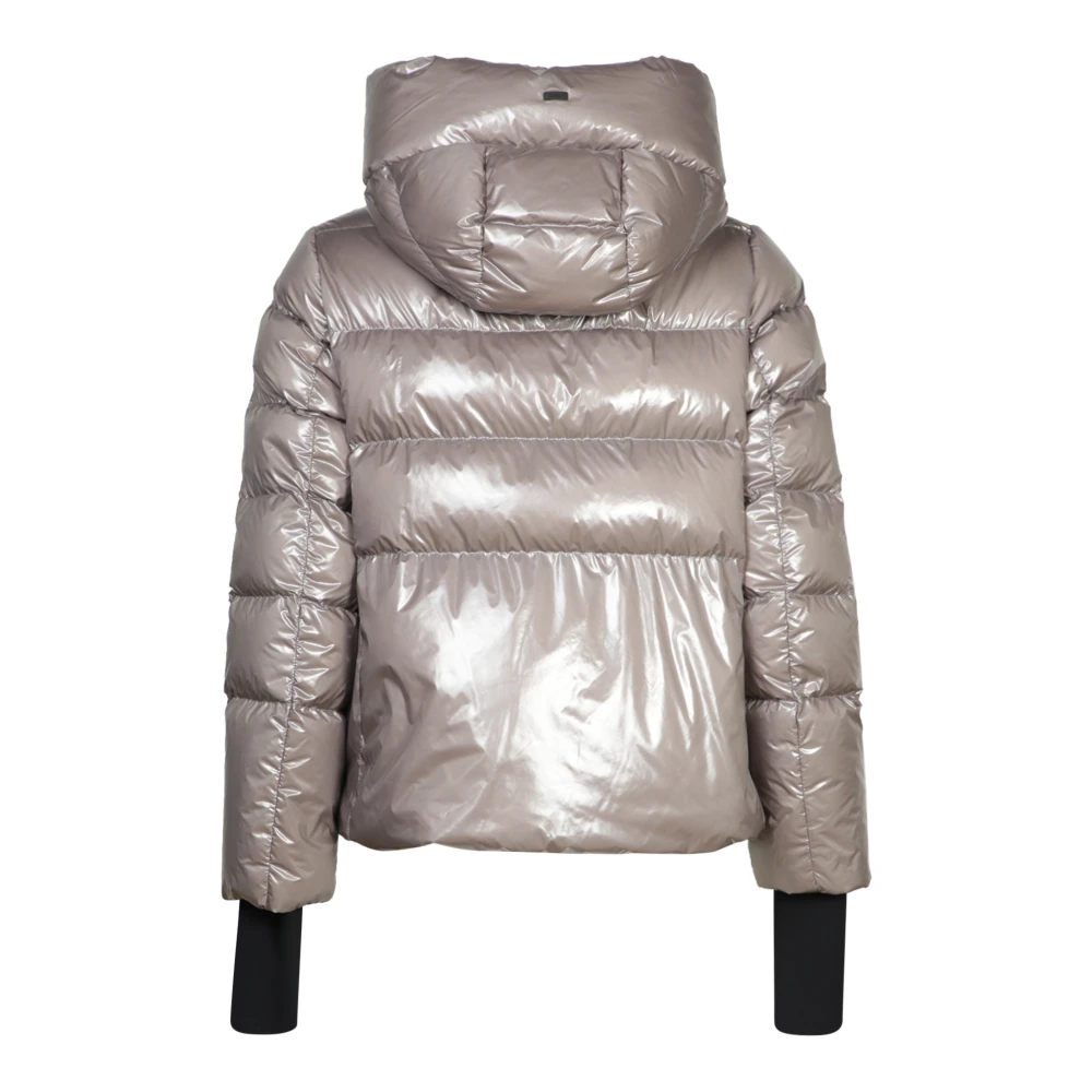Herno Gloss Puffer Jacket Gray Dames