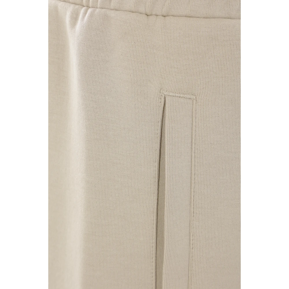 adidas by stella mccartney Katoenen Joggingbroek Beige Dames
