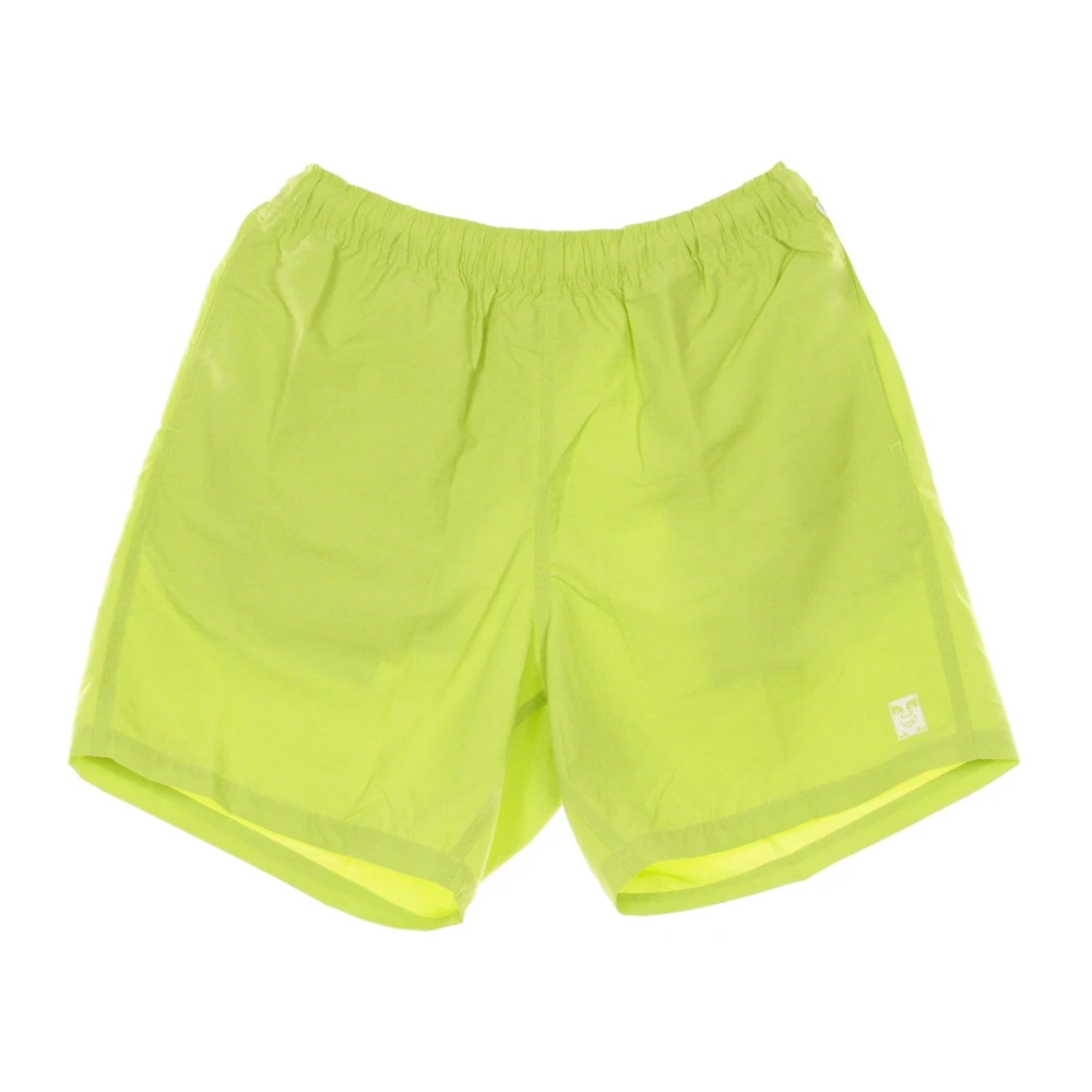 Obey Lichtgewicht Elastische Taille Shorts Key Lime Green Heren