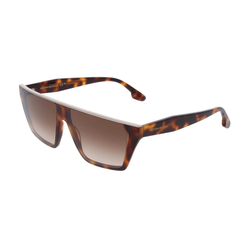 Victoria Beckham Women's Brown Acetate Sunglasses With Gradient Lenses - Sunglasses - One Size - Accessories