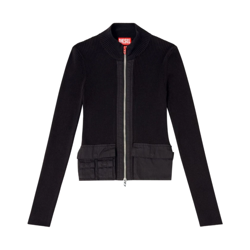 Diesel Mujer Negro Jerseys, Talla: S