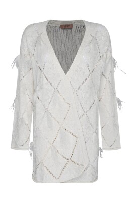 white-v-neck-cardigan-with-feather-details