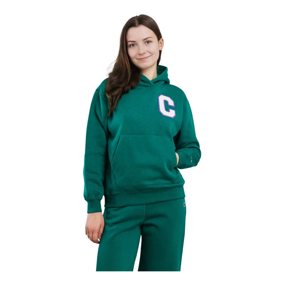 Champion Groene Dames Sweatshirt 116630-Gs571-Avt Green Dames