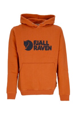 terracotta-brown-logo-hoodie-langarmad
