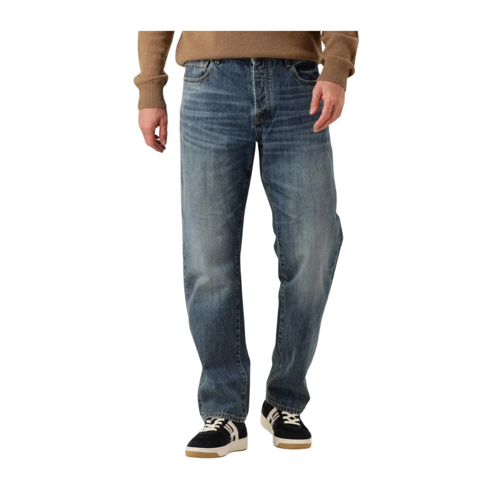 Butcher of Blue Losse Ozone Denim Jeans Blue Heren