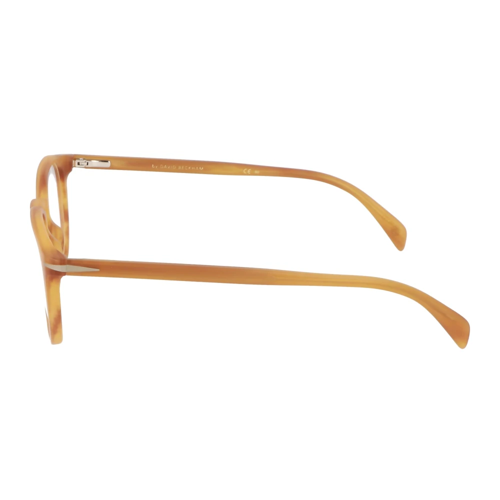Eyewear by David Beckham Retro vierkant montuur bril Brown Unisex