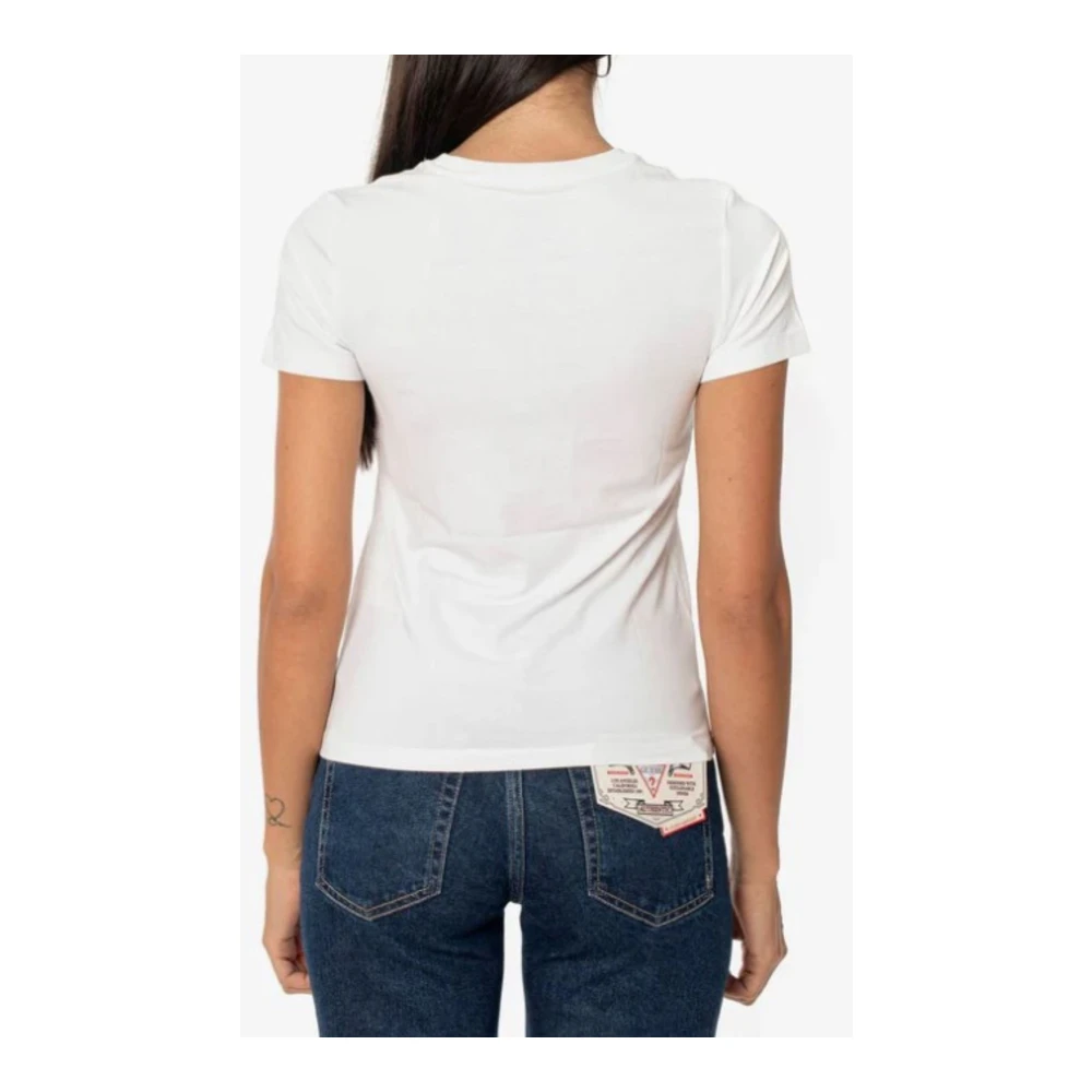Guess Logo T-shirt White Dames