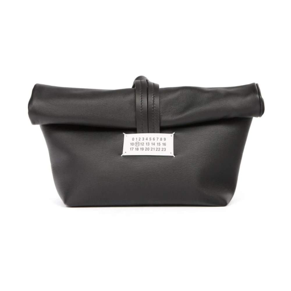 Maison Margiela Zwarte Handtekening Nummers Motief Polsband Black Heren