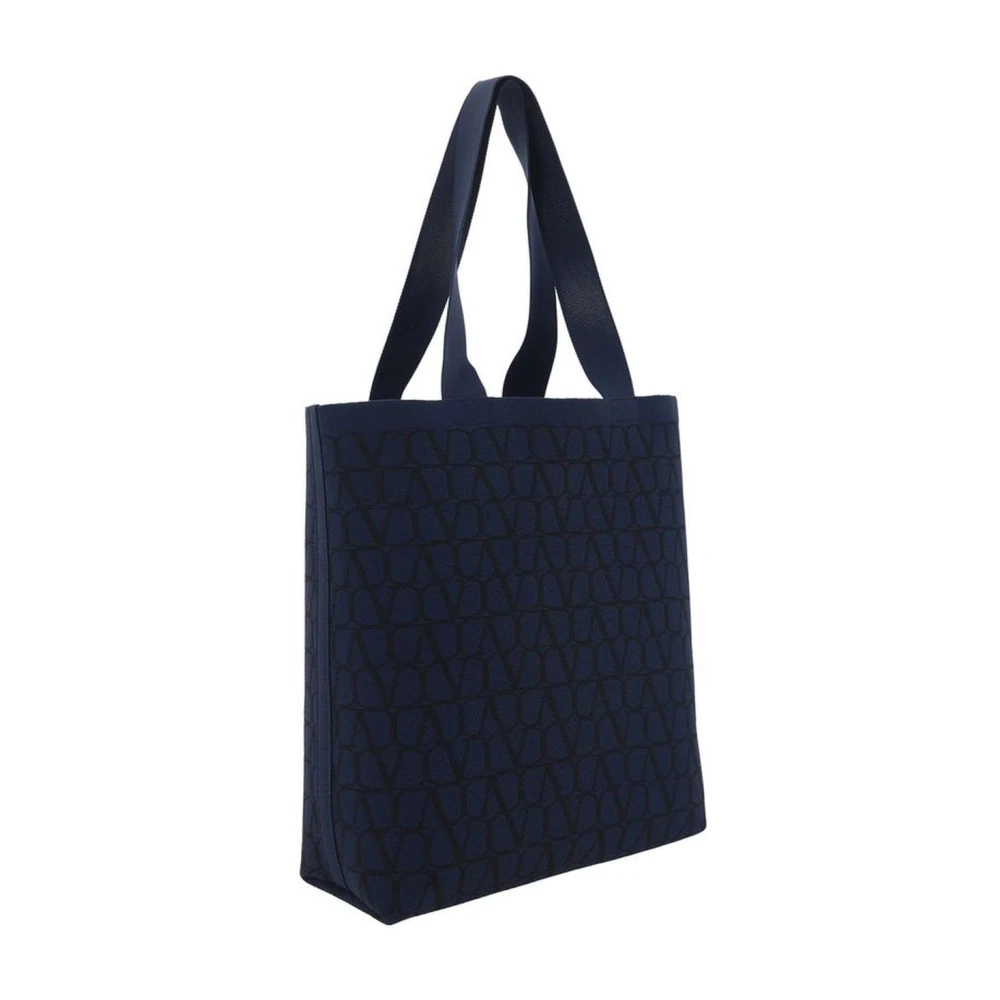 Valentino Garavani VLogo Monogram Schoudertas met Afneembare Band Black Heren