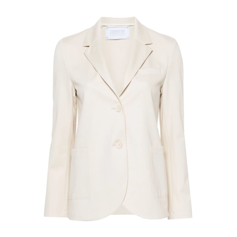 Jersey Jacke mit Einkerbung Revers - Harris Wharf London - Modalova