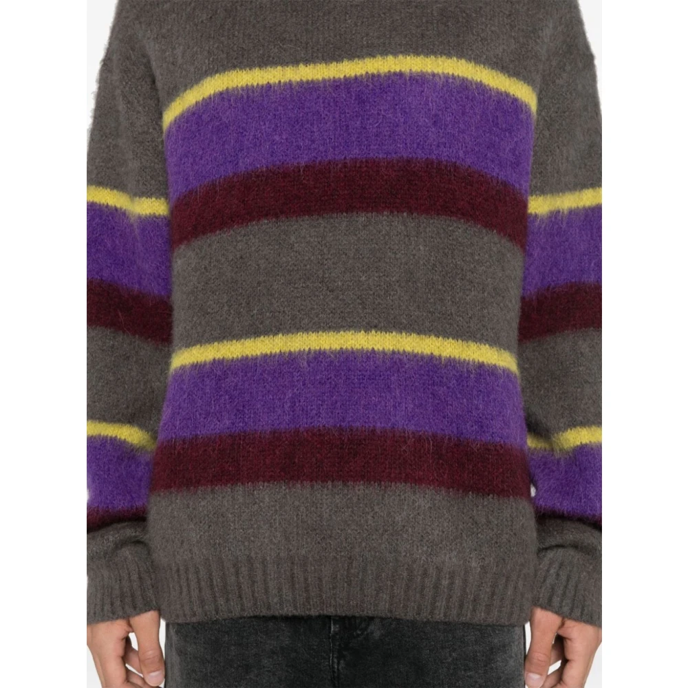 Carhartt WIP Gestreepte Middengewicht Gebreide Trui Multicolor Heren