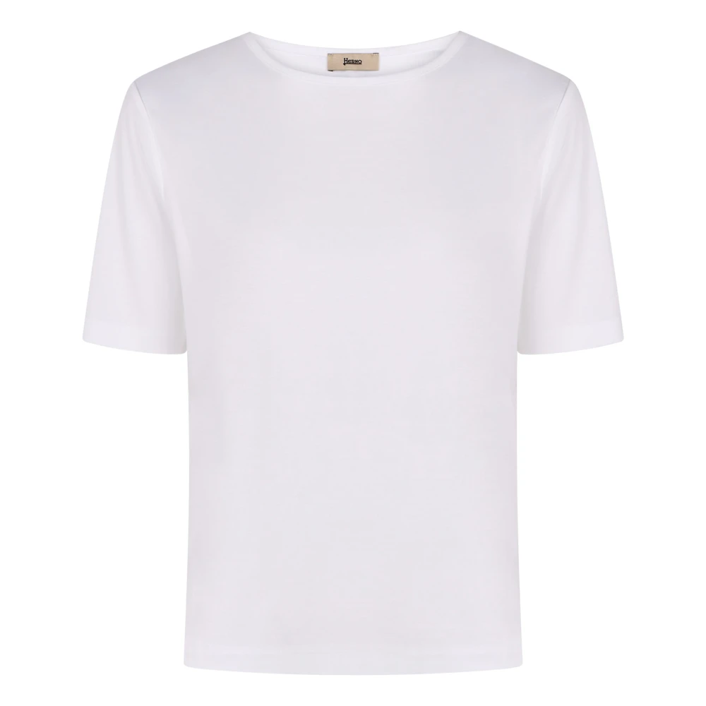 Herno - Tops > T-Shirts - White - Herno - Modalova
