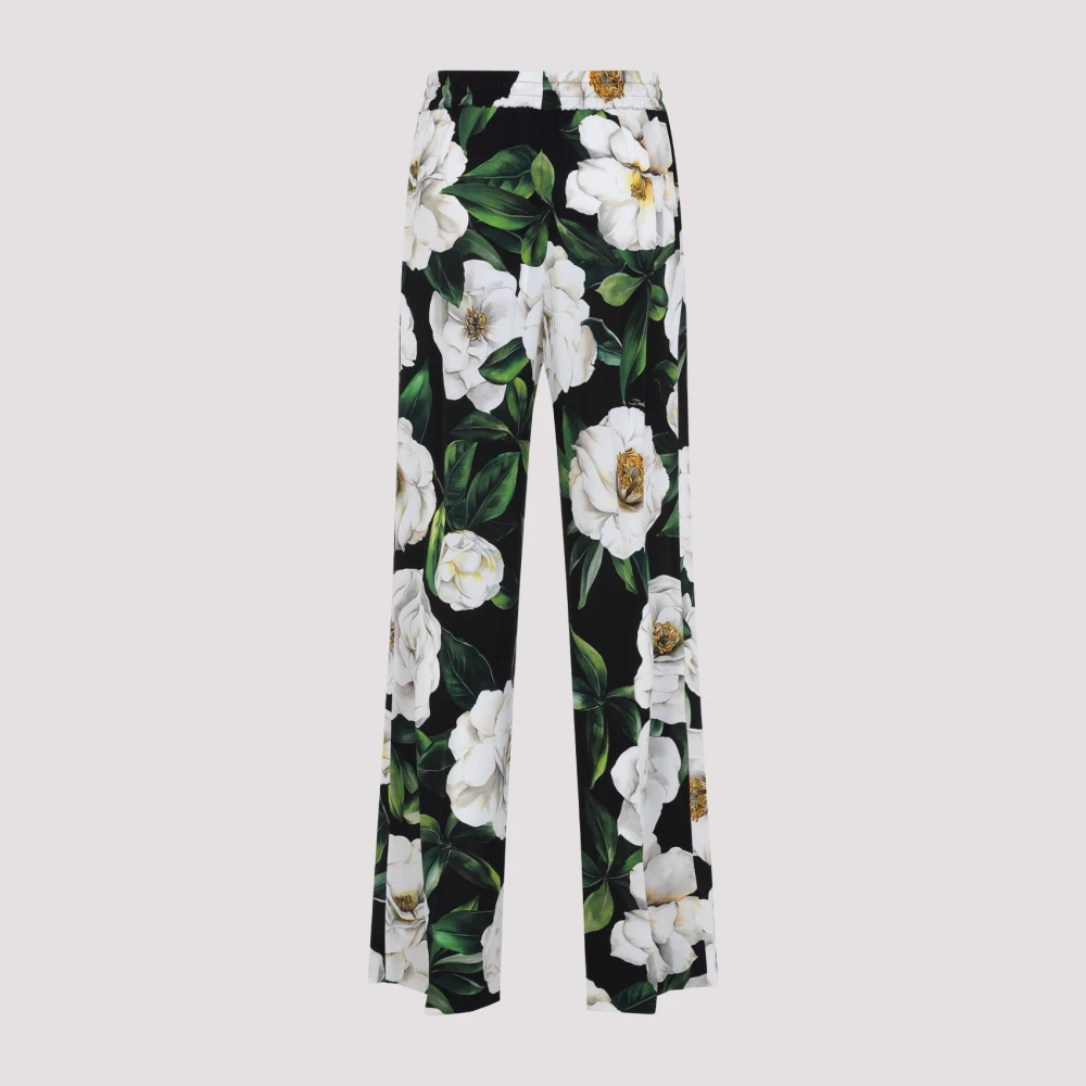 Dolce & Gabbana Gardenia Nero Broek Multicolor Dames