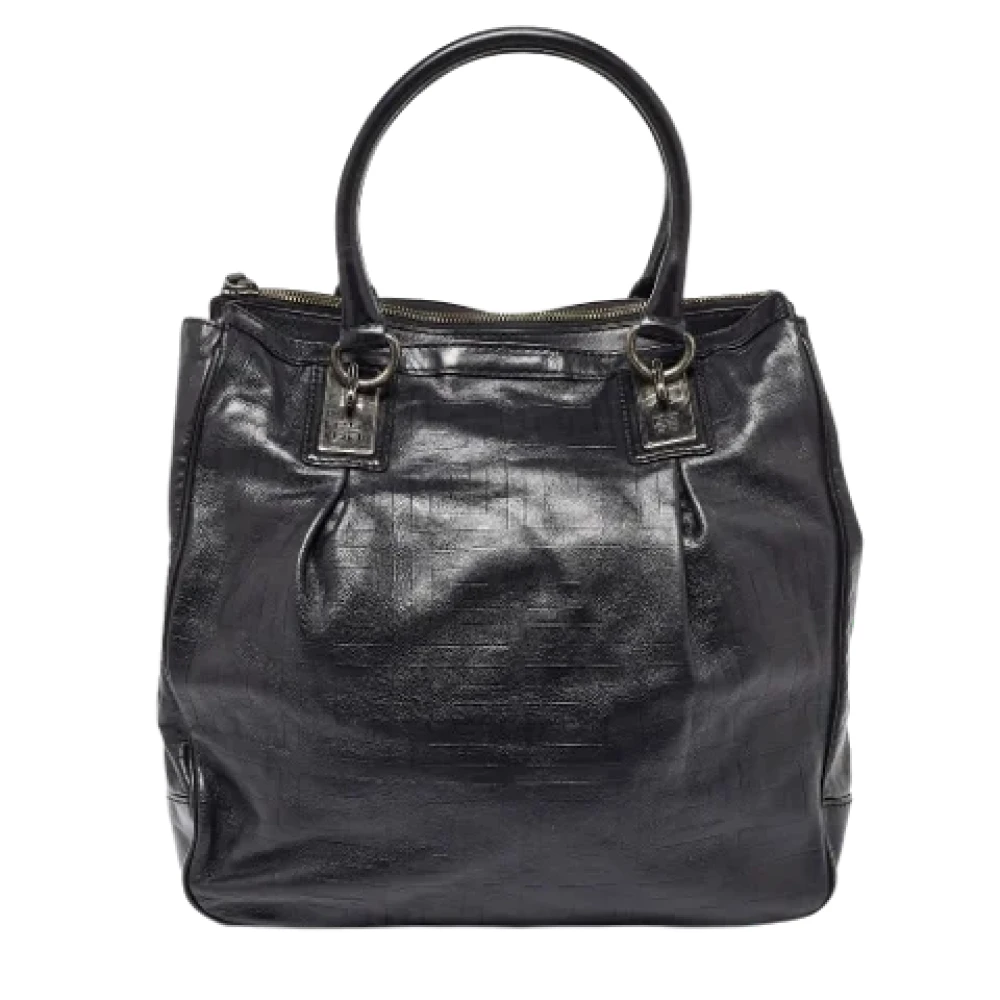 Givenchy Pre-owned Leather totes Black Dames