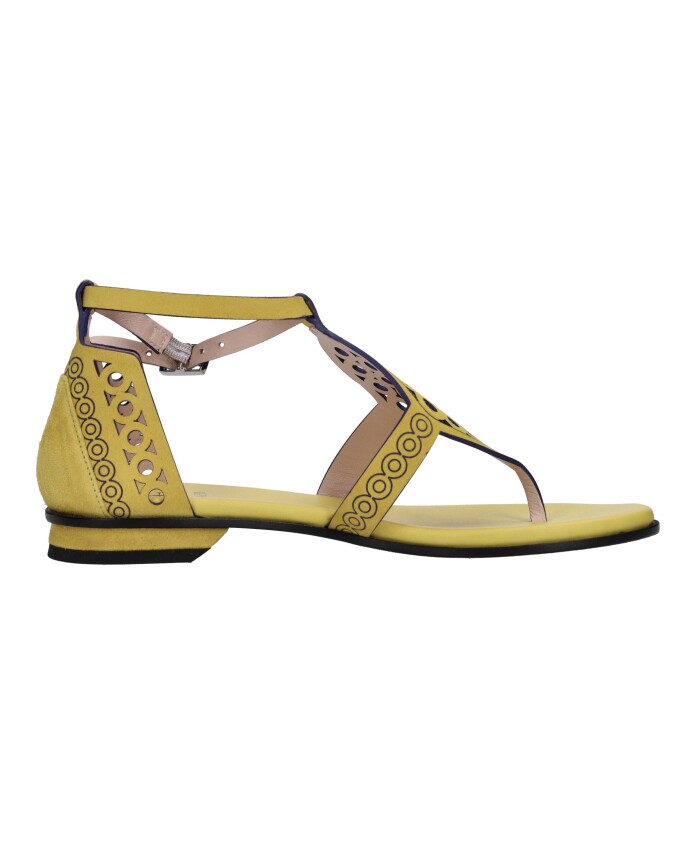 platte-schoenen-geel