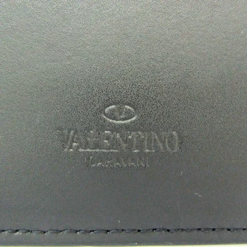 Valentino Vintage Pre-owned Leather pouches Black Dames