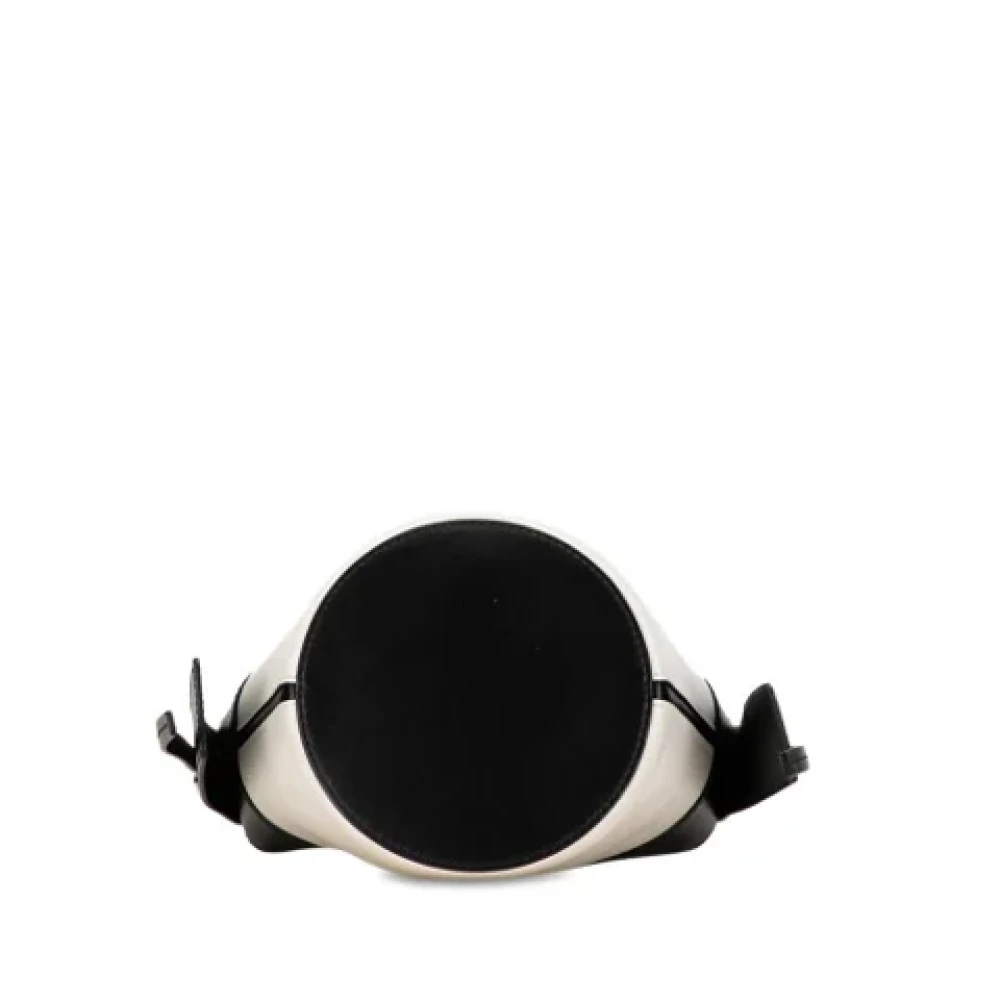 Prada Vintage Pre-owned Leather prada-bags White Dames