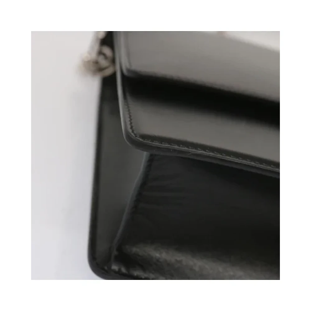 Givenchy Pre-owned Leather shoulder-bags Black Dames