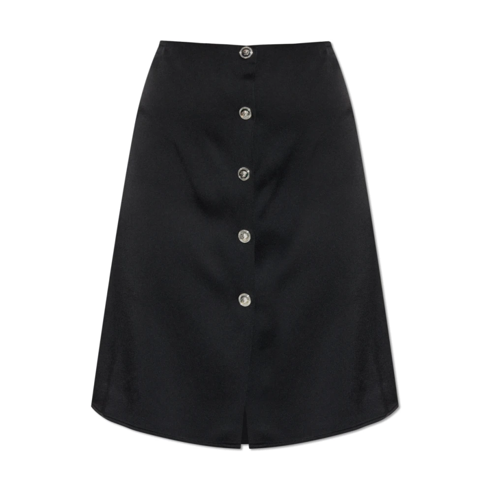Versace Damen Schwarz Röcke, K, Mgröße: