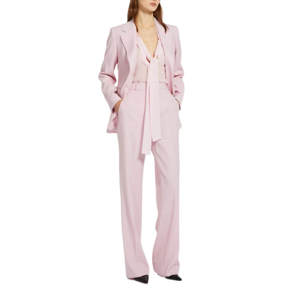 Max Mara Studio Stijlvolle Jas voor Vrouwen Pink Dames