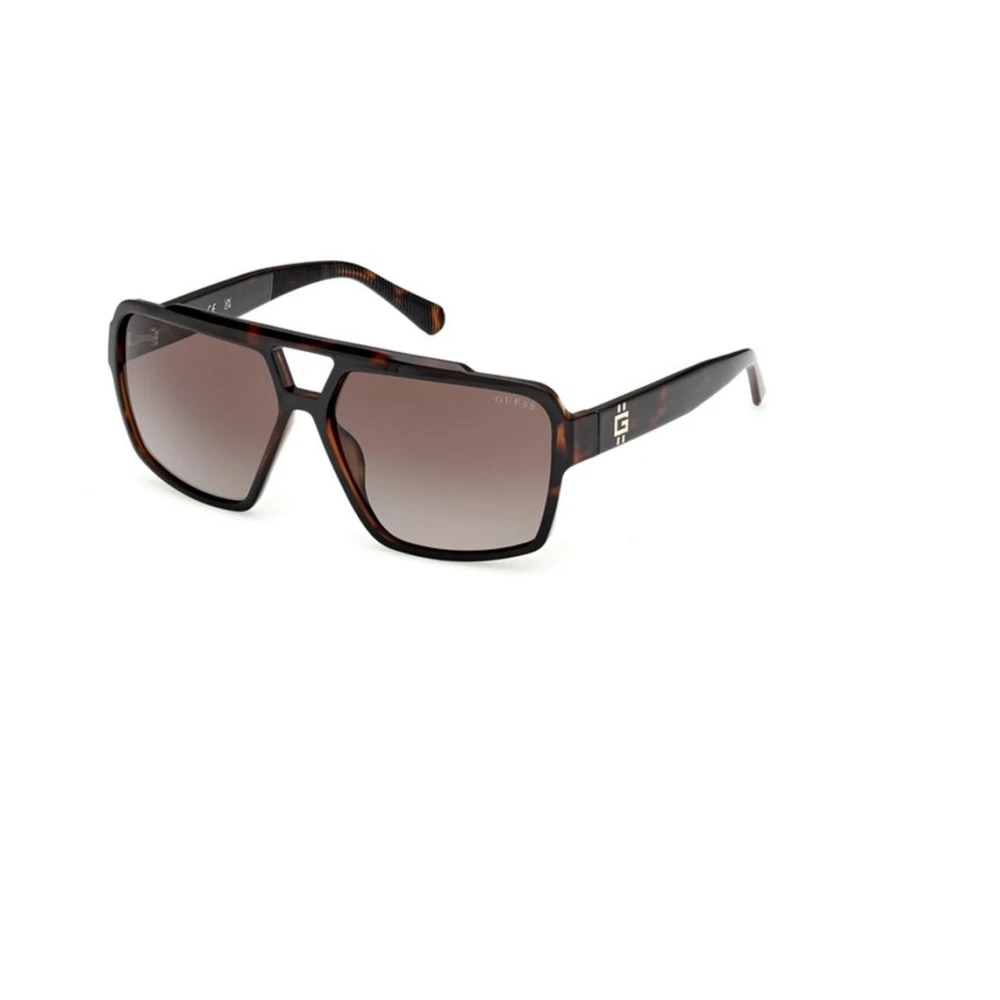 Guess Men's Brown Pilot Sunglasses