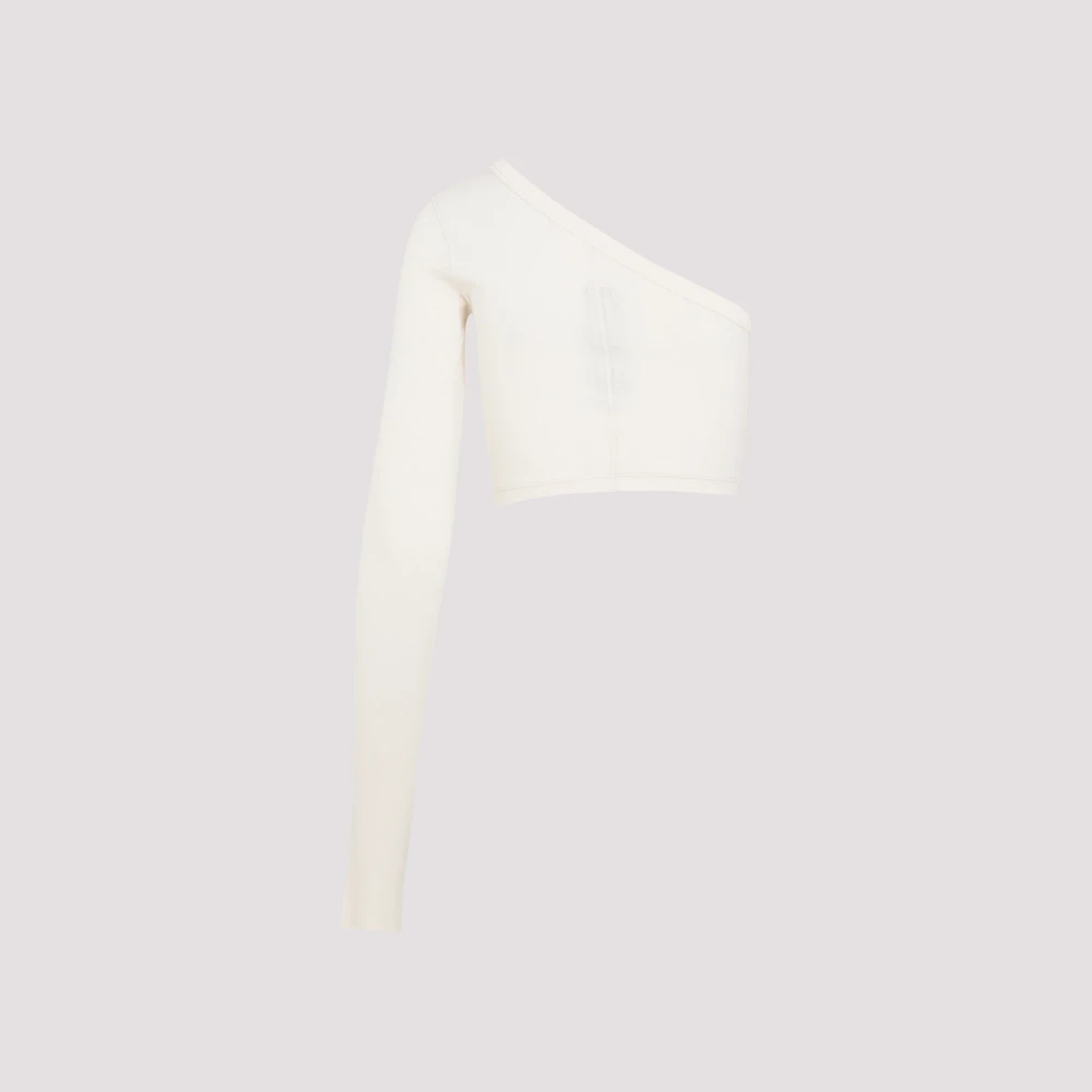 Rick Owens Natural Ziggy Top White Dames