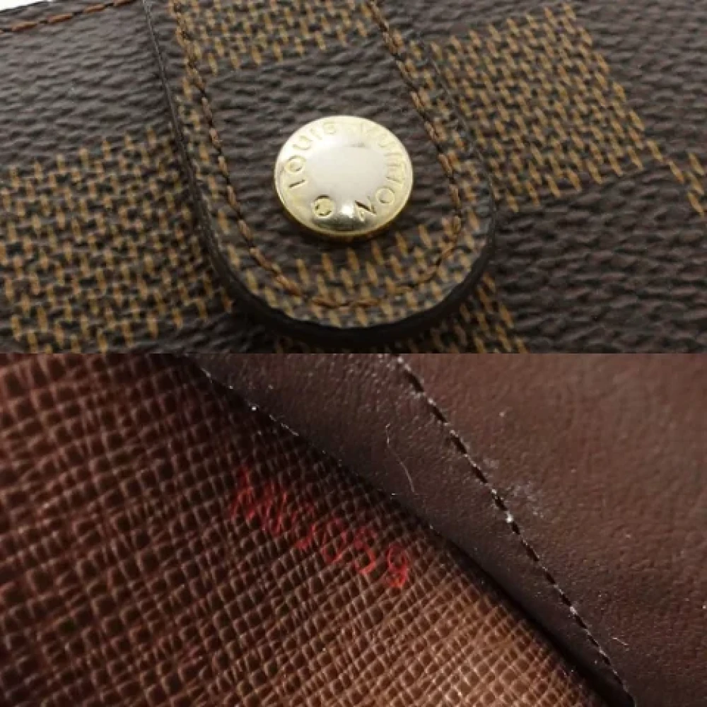 Louis Vuitton Vintage Pre-owned Canvas wallets Brown Dames