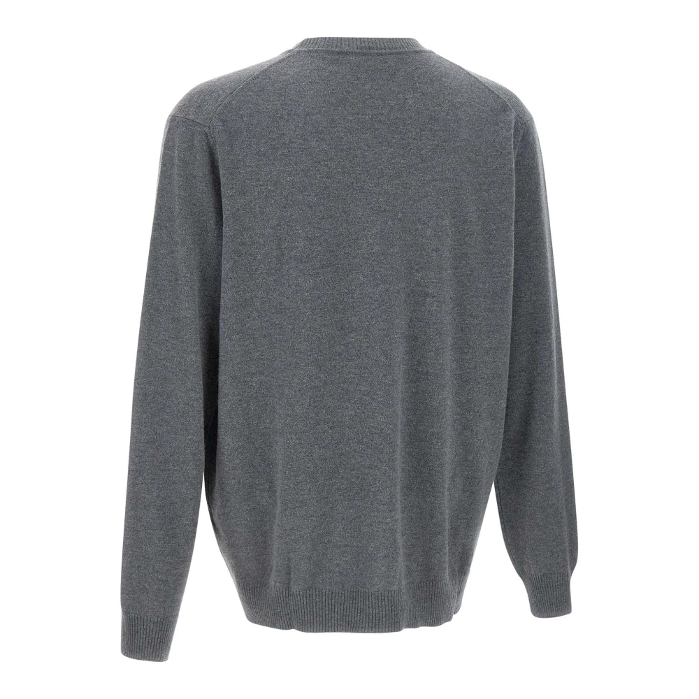 Kangra Heren Wol Kasjmier Trui Grijs Gray Heren