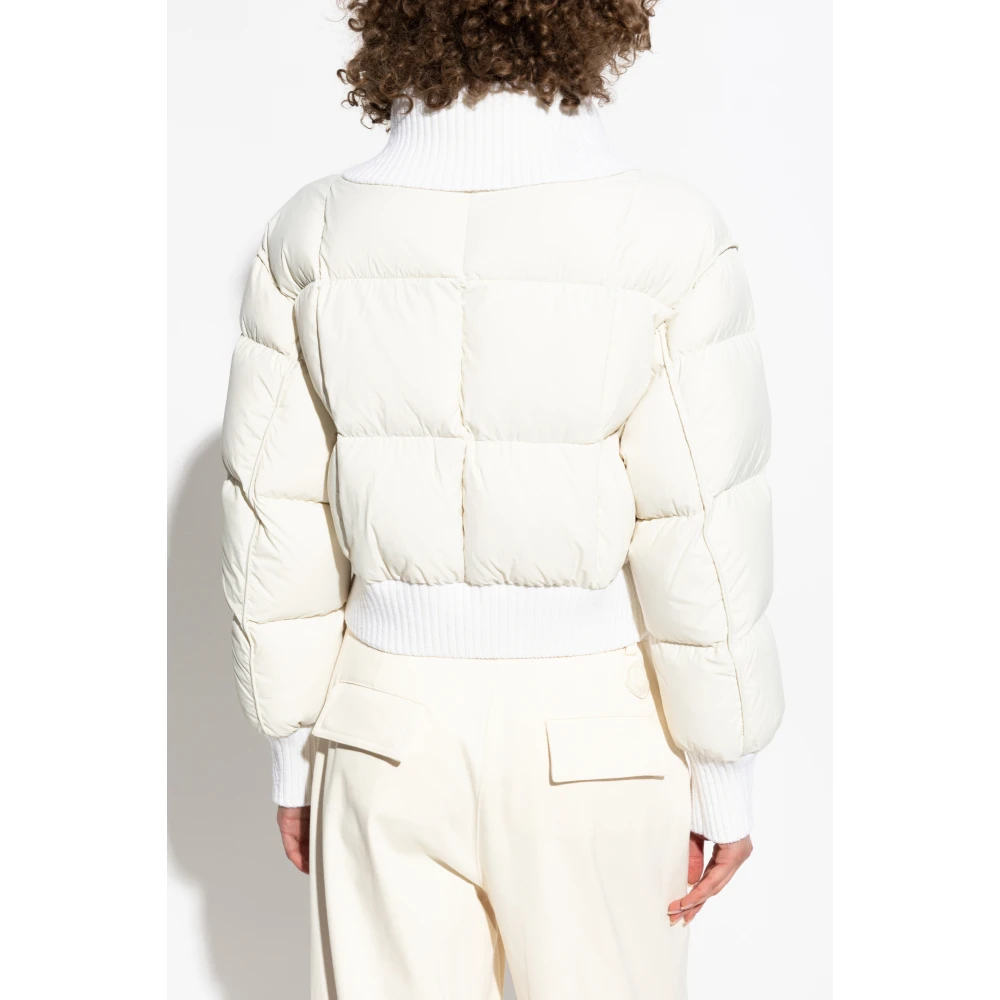 Moncler Donsjack Jadeiet Beige Dames