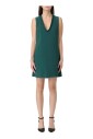 robe-shift-verte-ornee