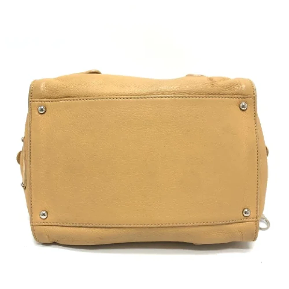 Chanel Vintage Pre-owned Leather chanel-bags Brown Dames