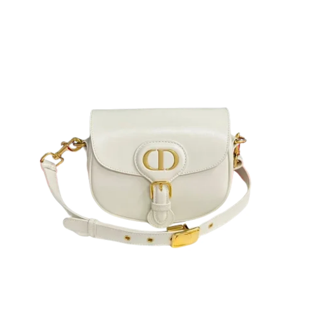 Dior Vintage Pre-owned Leather dior-bags White Dames