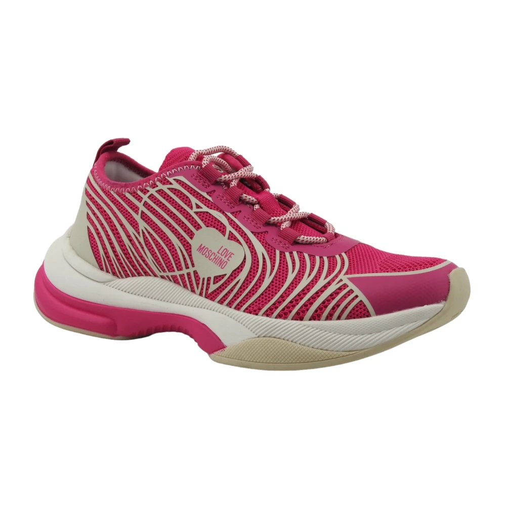 Love Moschino Sneakers Dames Schoenen Roze