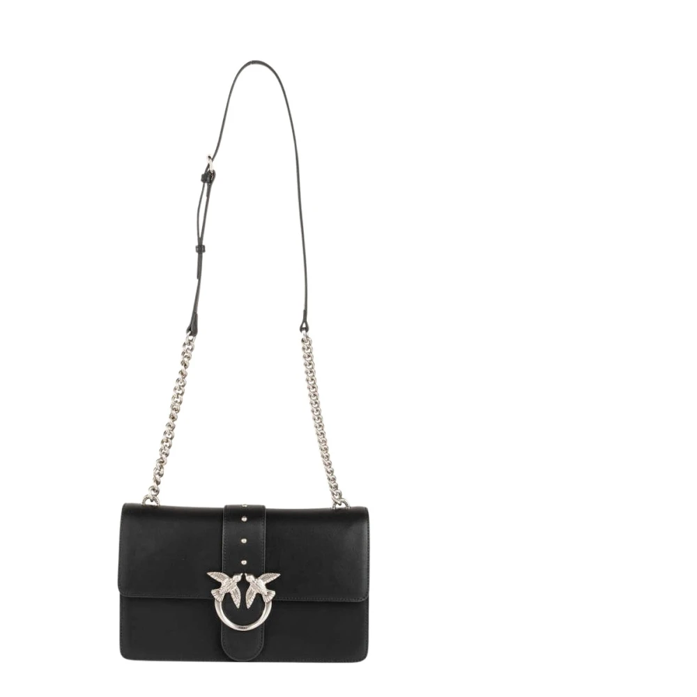 Pinko Love One Classic Schoudertas Black Dames