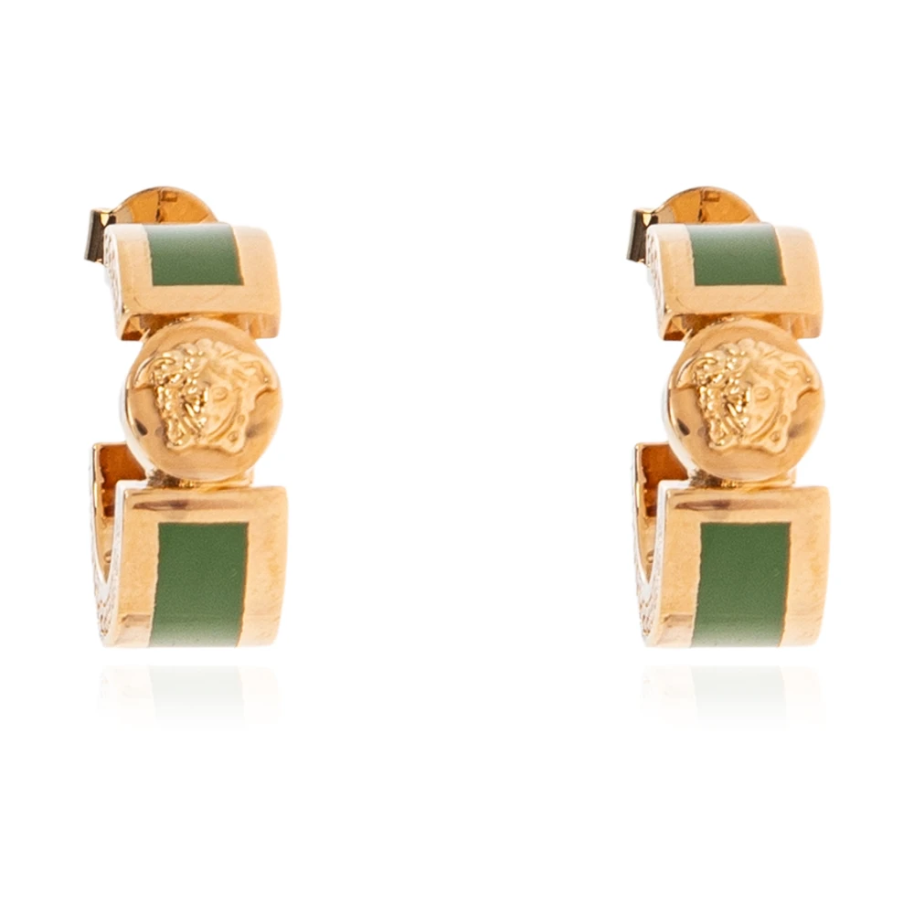 Versace Uomo Giallo - Icon Earrings - Accessories - One Size