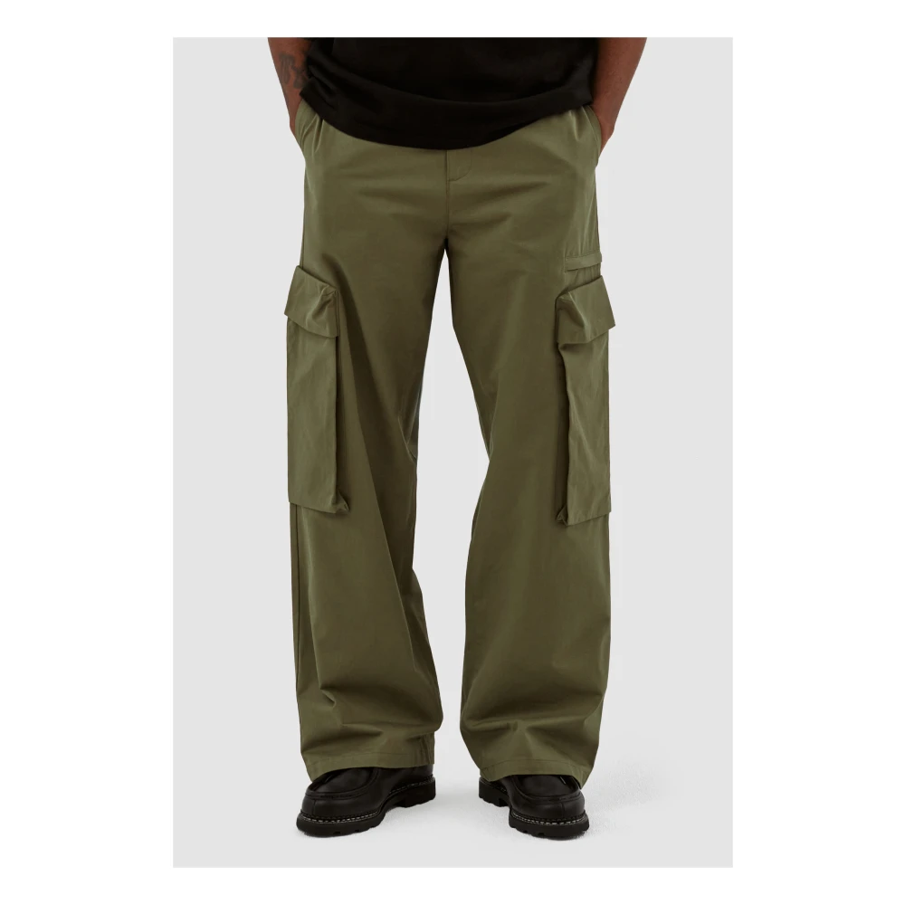 Arte Antwerp Wide Trousers Green Heren