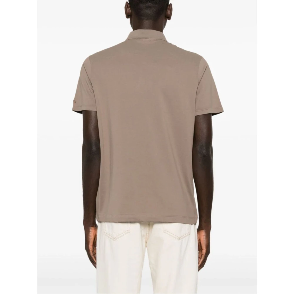 PAUL & SHARK Klassieke Polo T02 Brown Heren