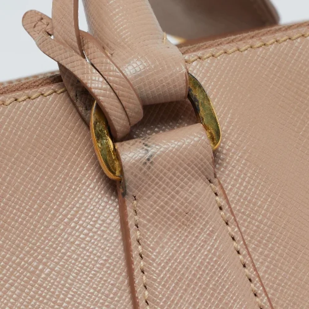 Prada Vintage Pre-owned Leather totes Pink Dames