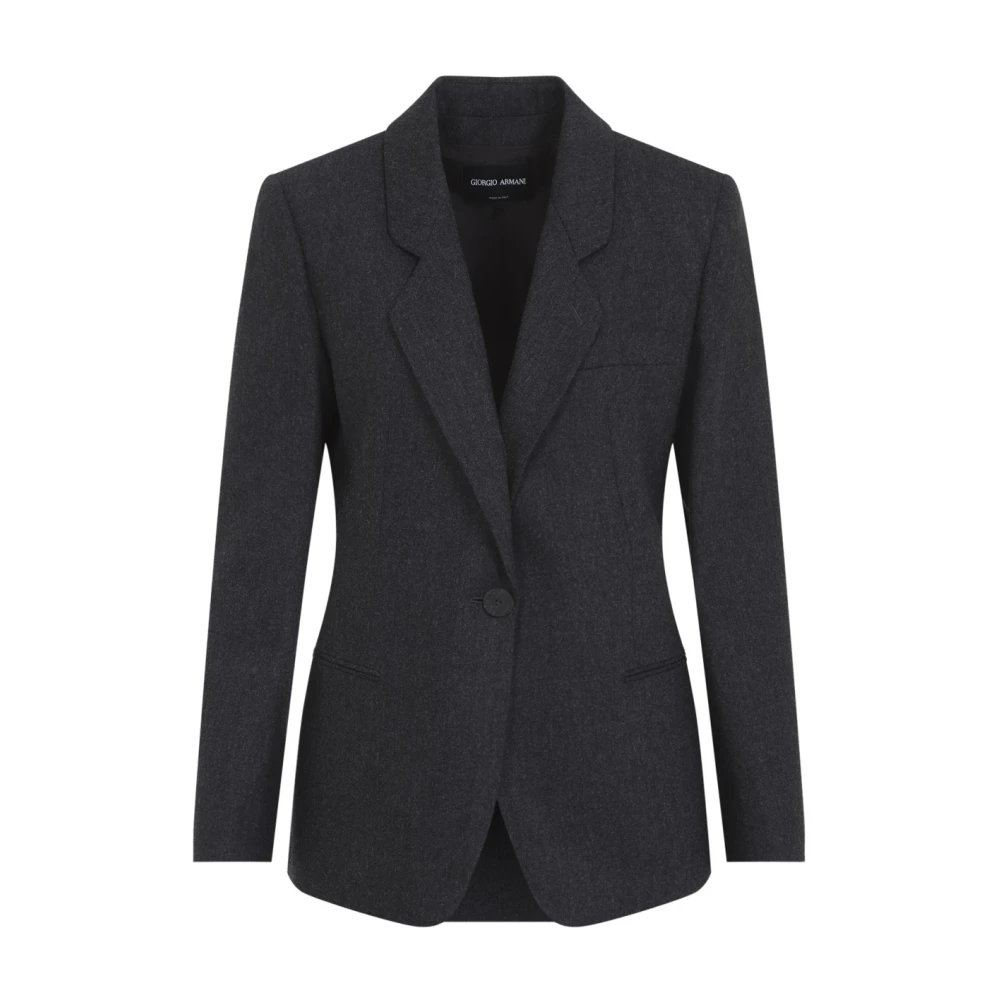 Giorgio Armani Donna Grigio Giacche, M, New,