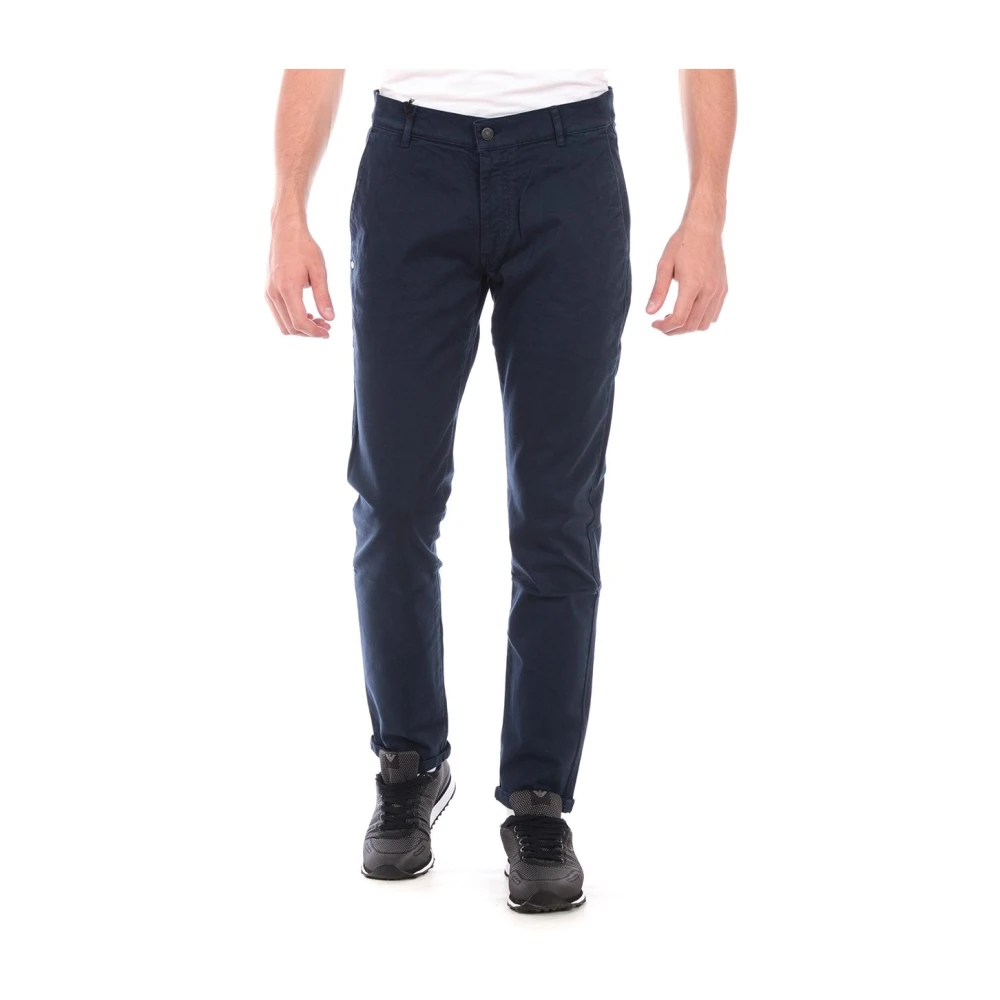 Daniele Alessandrini Men's Blue Chinos, W36, Jeans Trouser