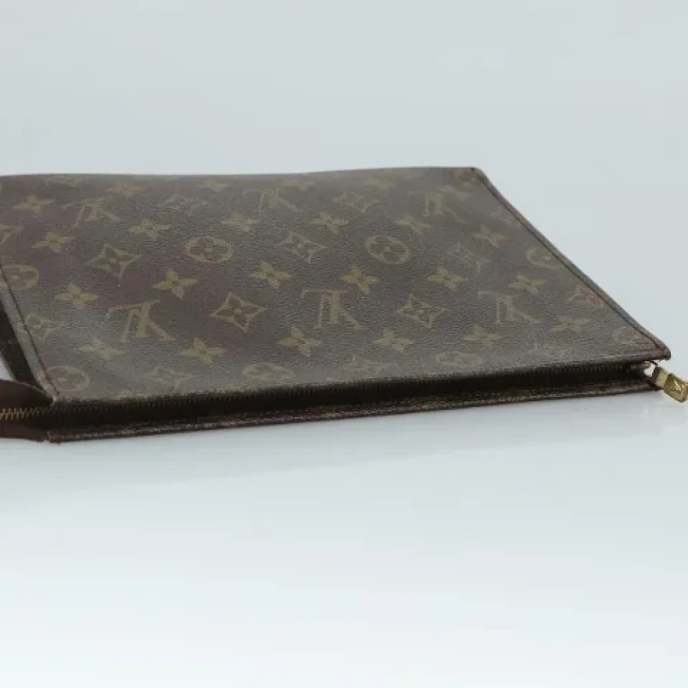 Louis Vuitton Vintage Pre-owned Canvas pouches Brown Dames