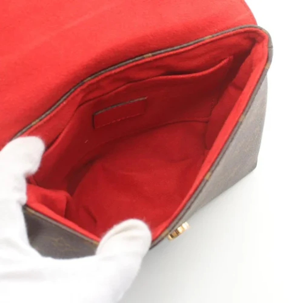 Louis Vuitton Vintage Pre-owned Canvas handbags Brown Dames