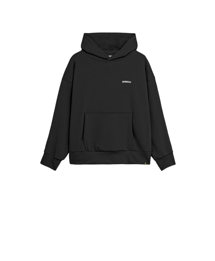 sweat-a-capuche-noir-avec-design-teddy
