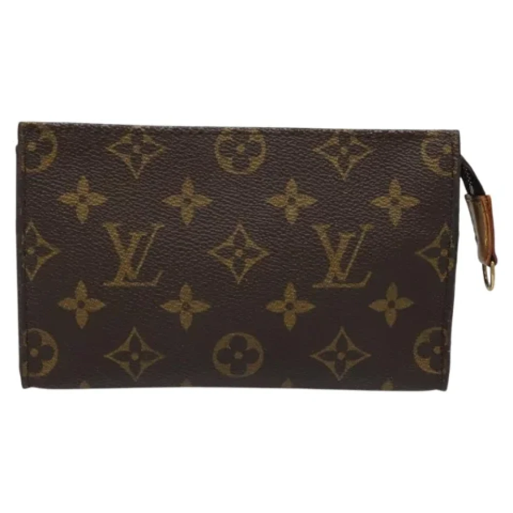 Louis Vuitton Vintage Pre-owned Canvas pouches Brown Dames