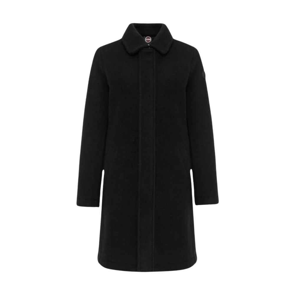 Colmar Urban Wol Zip-Up Jas Black Dames